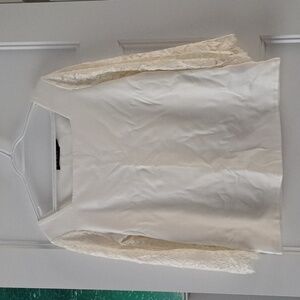 Lauren Ralph Lauren White Lace Top